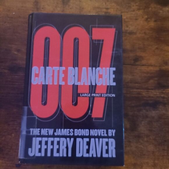 007 Carte Blanche James Bond Novel By Jeffery Deaver - Picture 1 of 3
